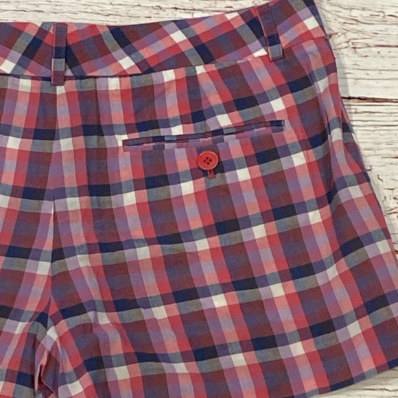 Theory Checkered Shorts sz 4 - Picture 8 of 9